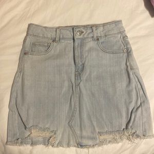 Denim skirt